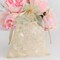 100 Pieces 4x6 Inch Mini Sheer Drawstring Organza Transparent Bags Jewelry Sack Pouches for Wedding, Party Decorations, Arts & Crafts Gifts (Ivory)